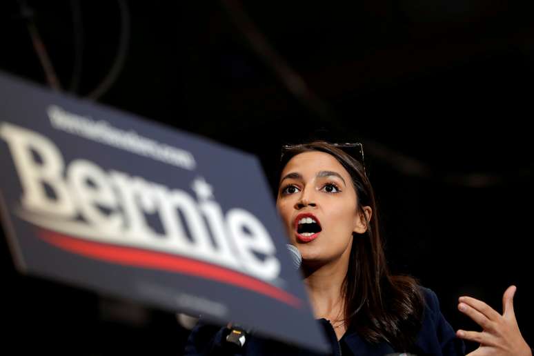 Deputado democrata dos EUA Alexandria Ocasio Cortez. 10/2/2020. REUTERS/Mike Segar