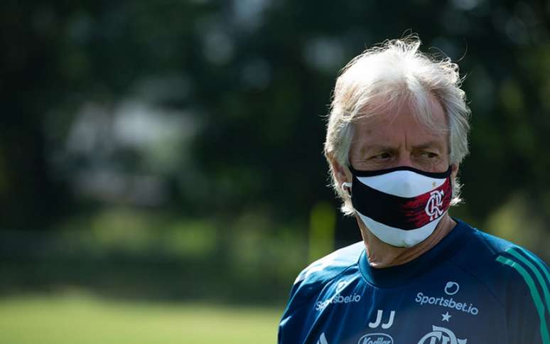 Jorge Jesus chegou ao Fla em junho de 2019 (Foto: Alexandre Vidal/Flamengo)