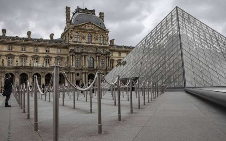 Museu do Louvre diz ter perdido 80% dos seus visitantes