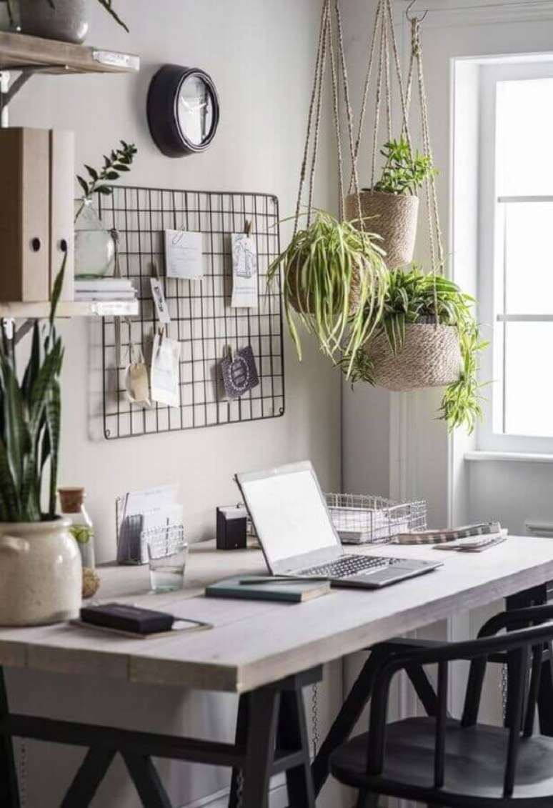 1. A decoração com plantas pode estar presentes em todos os ambientes da sua casa – Foto: Dear Designer’s Blog
