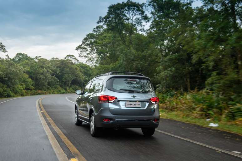 Chevrolet Spin é o veículo de sete lugares mais acessível do mercado brasileiro.