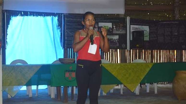 Margarida representa associa&ccedil;&atilde;o que defende e orienta mulheres ind&iacute;genas no interior do Amazonas