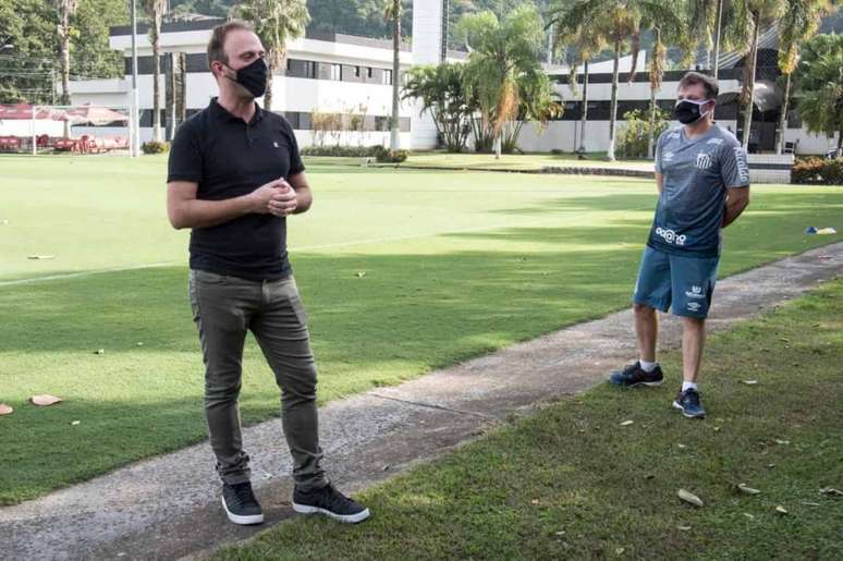 Pasquarelli orientou o DM do Santos nas medidas preventidas contra a COVID-19 (Foto: Ivan Storti/Santos FC)