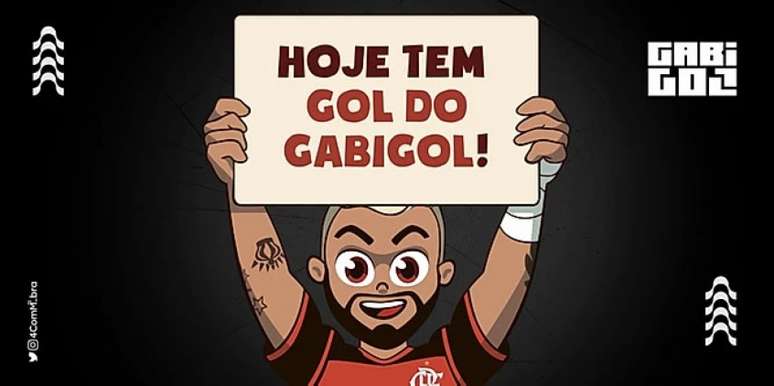 Gabigolzinho, o personagem infantil de Gabigol (Foto: Divulgação/4ComM)