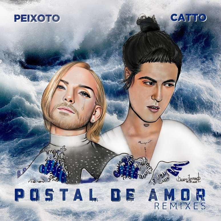 Capa de "Postal de Amor"