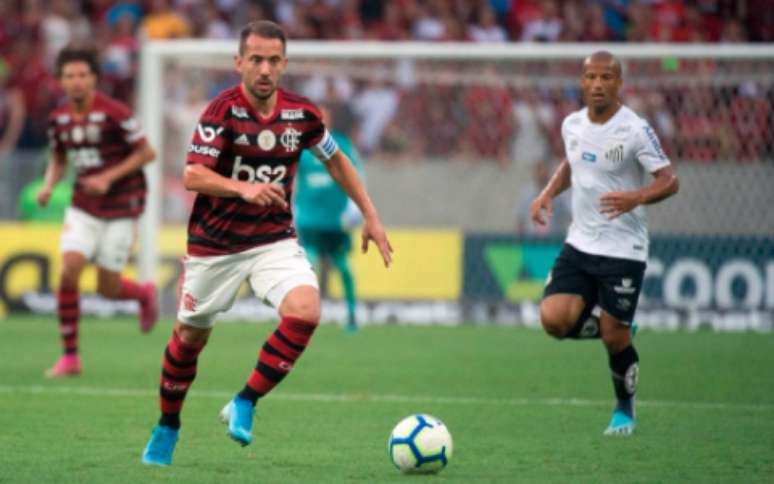 O Miteiro em ação pelo Rubro-Negro (Foto: Divulgação/Flamengo)