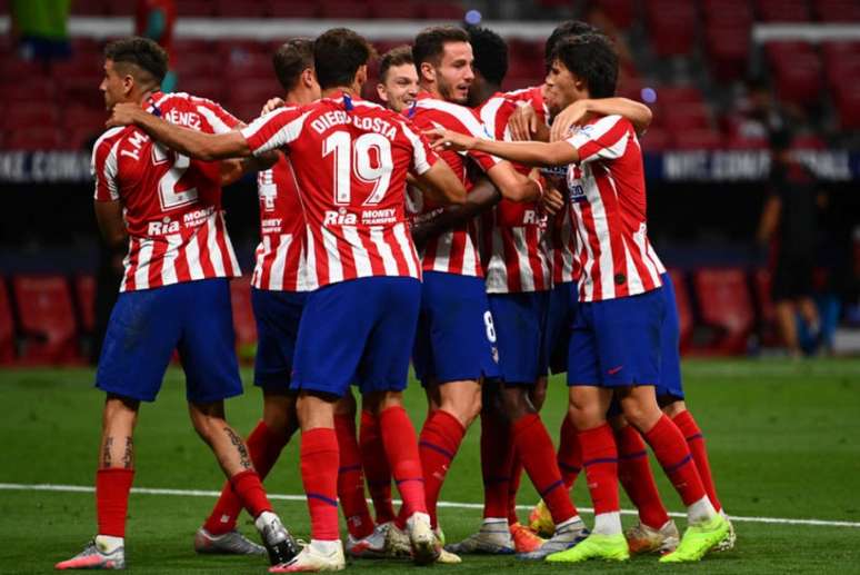 Atlético de Madrid vence com facilidade no Espanhol - AFP
