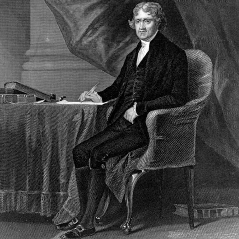 Thomas Jefferson previa que a ocupa&ccedil;&atilde;o francesa de Louisiana levaria a conflitos nos EUA