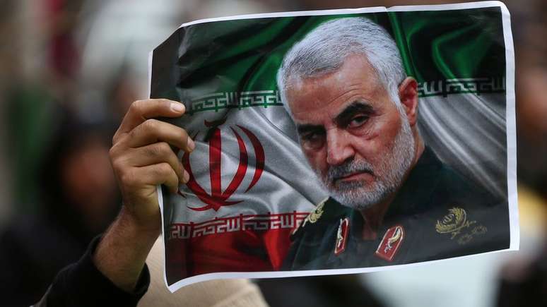 Qasem Soleimani foi morto em um ataque de drone ordenado por Donald Trump