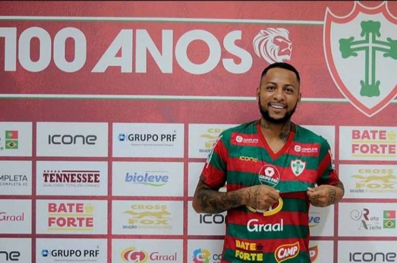 Atacante Luan Viana retorna para sua segunda passagem pela Portuguesa (Foto:Divulgação/Portuguesa)