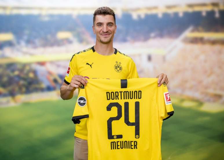 Meunier foi a primeira contratação do Borussia Dortmund para a próxima temporada (Foto: Divulgação)