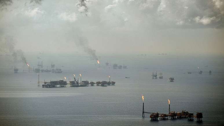 Bacab, Abkatun, Ku, Maloob, Akal e Nohoch s&atilde;o os principais po&ccedil;os de petr&oacute;leo do Complexo Cantarell