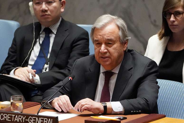 Secretário-geral da ONU, António Guterres
28/02/2020
REUTERS/Carlo Allegri
