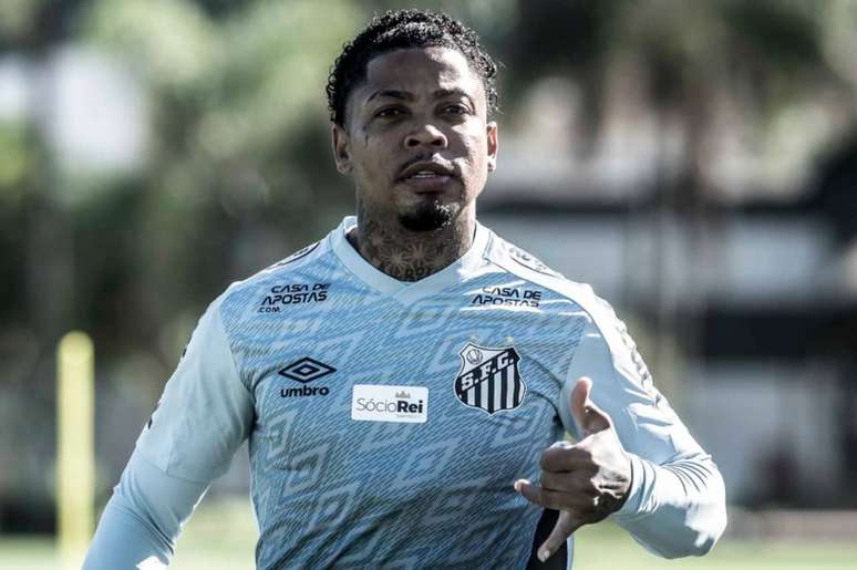 Marinho aguardava resposta do seu teste de COVID-19, que resultou negativo (Foto: Ivan Storti/Santos FC)