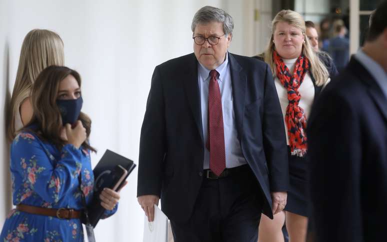 Procurador-geral dos EUA, Bill Barr. 16/6/2020. REUTERS/Leah Millis