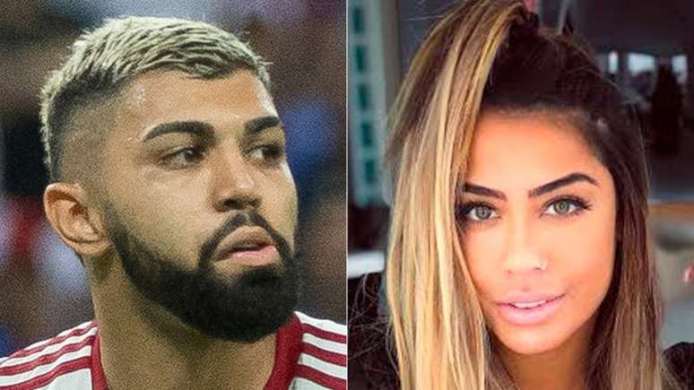 Vaza, Gabigol! Rafaella volta com ex-companheiro Lucas Lima, meia do Palmeiras (Foto: Reprodução)