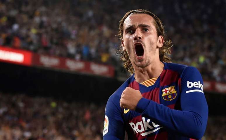 Griezmann atuou 43 vezes com a camisa do Barcelona, marcando 14 gols e dando quatro assistências (Foto: AFP)