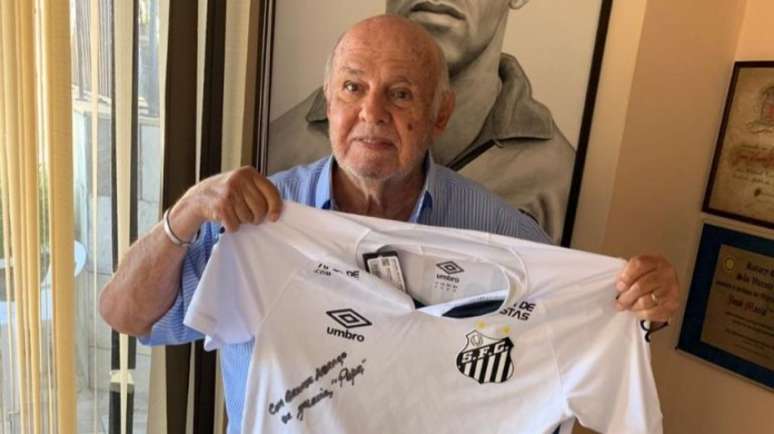 Pepe foi uma das personalidades que aderiram a campanha (Foto: Divulgação/Santos FC)