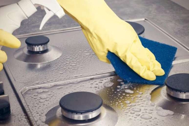 3. Como limpar inox: Fog&atilde;o &ndash; Via: Pinterest
