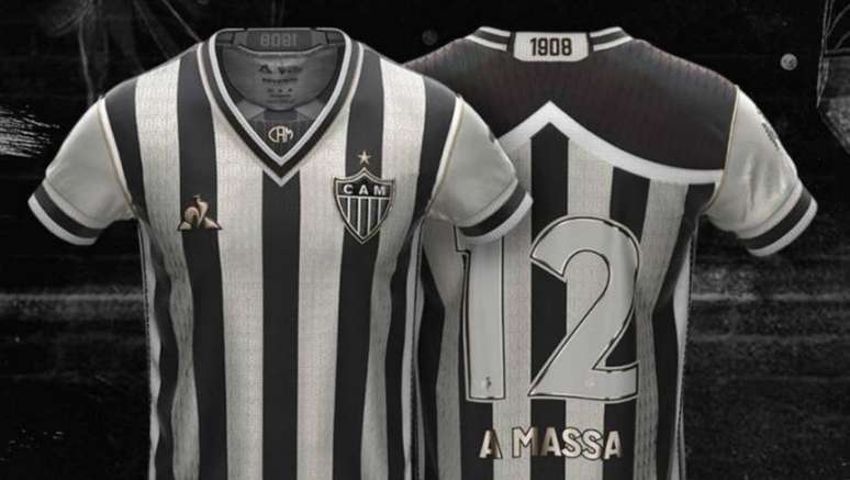  "Manto da Massa", o terceiro uniforme do Atlético-MG