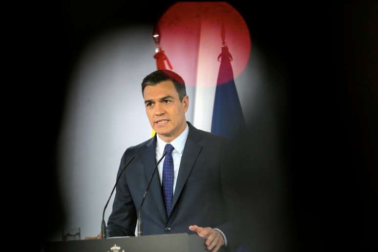 Primeiro-ministro da Espanha, Pedro Sánchez. Javier Barbancho/Pool via REUTERS/File Photo