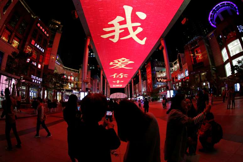 Centro comercial em Pequim, na China
30/09/2018
REUTERS/Florence Lo - RC19FEC355F0