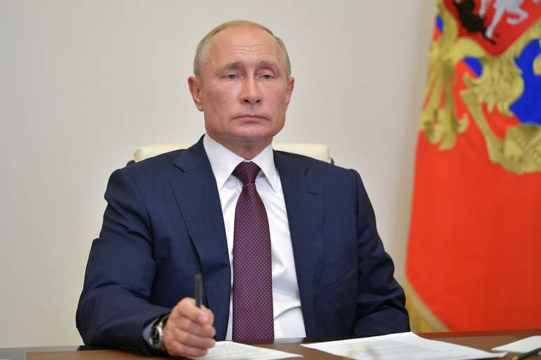 Presidente da Rússia, Vladimir Putin afirmou que vacina já foi aplicada nas filhas Sputnik/Alexei Druzhinin/Kremlin via REUTERS