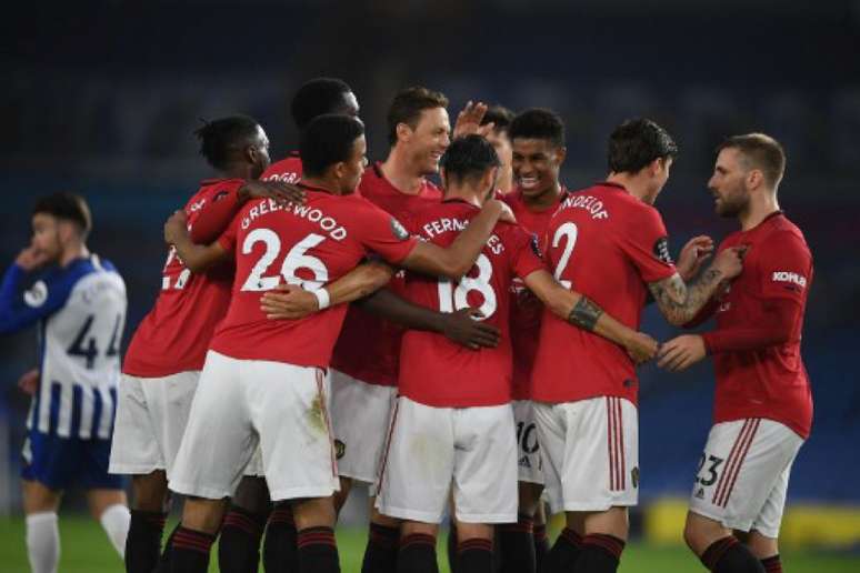 Manchester United vive grande momento nas competições da Inglaterra (MIKE HEWITT / POOL / AFP)