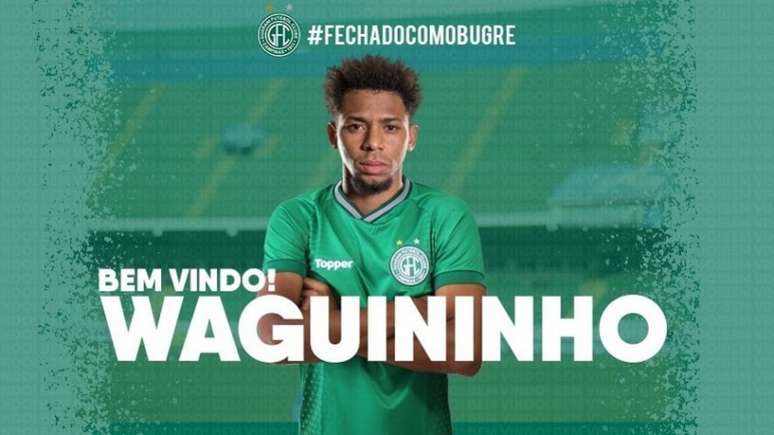 Waguinho acertou com o Guarani após passar quatro anos no futebol sul-coreano (Foto: Divulgação/Guarani)