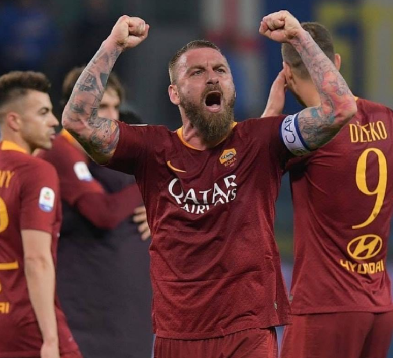 De Rossi jogou na Roma entre 2001 e 2019 (Foto: Divulgação/De Rossi)