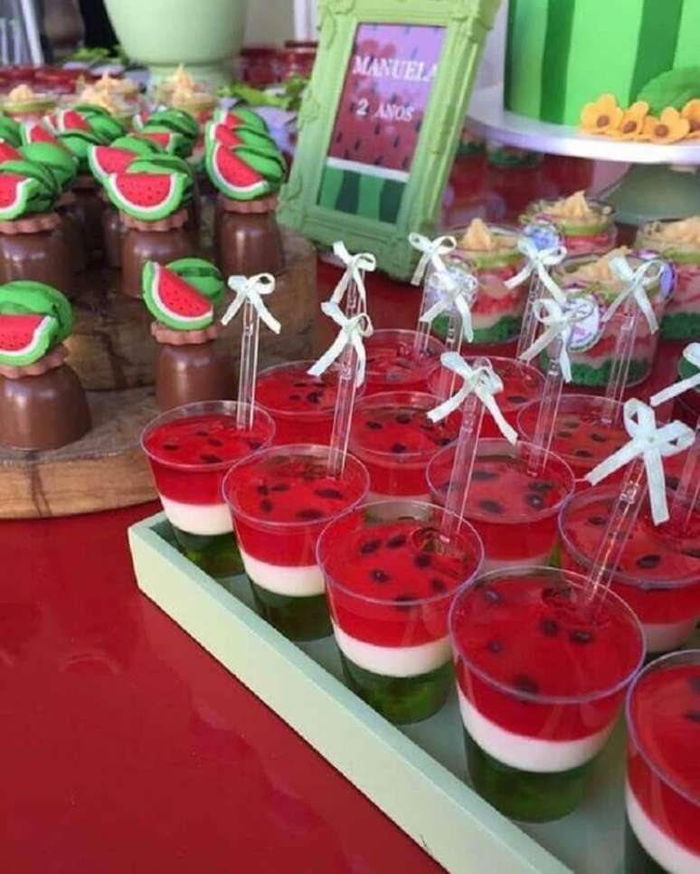 37. Invista em doces personalizados para decorar a sua festa de aniversário da Magali – Foto: Pinterest