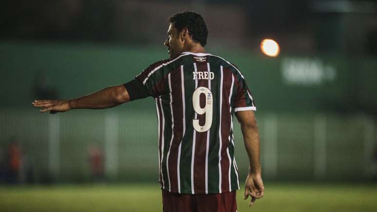 Fred ainda não conseguiu marcar gols na volta ao Fluminense (Foto: LUCAS MERÇON / FLUMINENSE F.C)