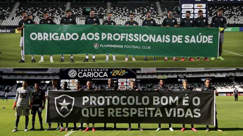 (Foto: Lucas Merçon/Fluminense F.C. e Vítor Silva/Botafogo)