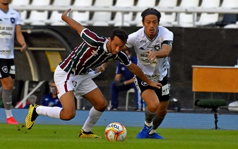 Fluminense e Botafogo empataram no Nilton Santos (Foto: MAILSON SANTANA/FLUMINENSE FC)
