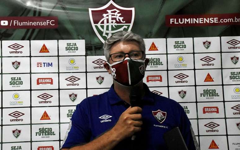 Odair Hellmann, técnico do Fluminense (Foto: MAILSON SANTANA/FLUMINENSE FC)