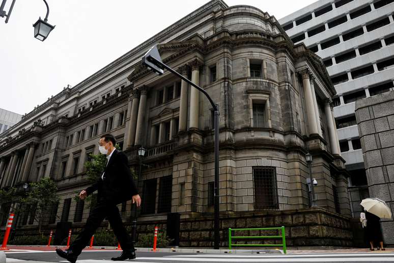 Sede do banco central do Japão em Tóquio. REUTERS/Kim Kyung-Hoon/File Photo