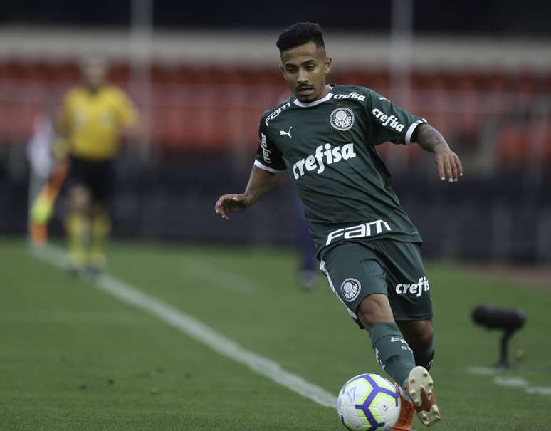 Alanzinho ainda não tem jogos oficiais pelo Palmeiras (Foto: Divulgação/Palmeiras)