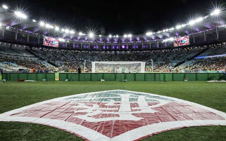 Flu escolheu o Maracanã como palco da decisão da Taça Rio (Foto:  LUCAS MERÇON/ FLUMINENSE F.C.)