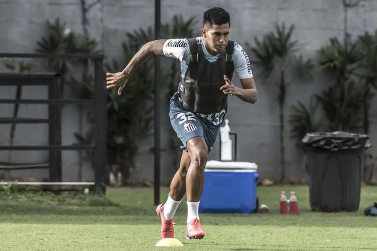 Junto com Anderson Ceará, Ivonei foi recém-promovido aos profissionais do Peixe (Foto: Ivan Storti/Santos FC)