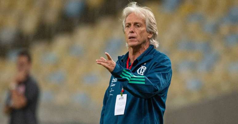 Jorge Jesus tem contrato com o Flamengo até junho de 2021 (Foto: Divulgação)