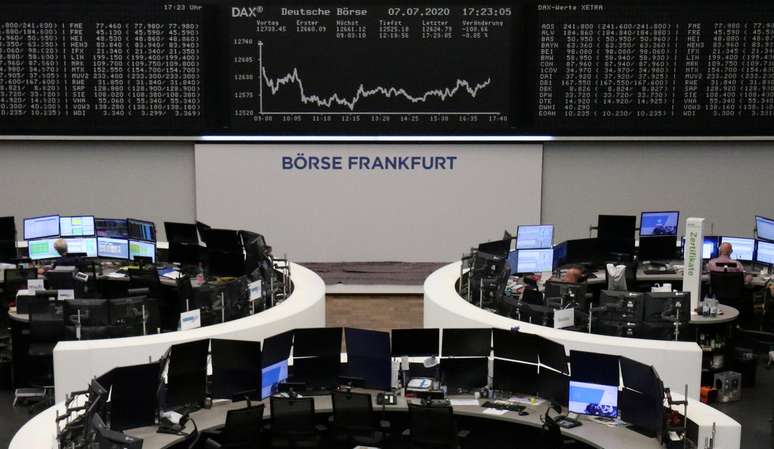 Bolsa de valores de Frankfurt, Alemanha 
07/07/2020
REUTERS/Staff