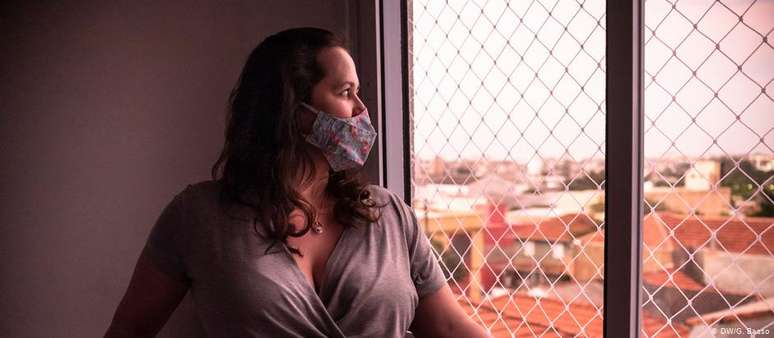 Na 21ª semana de gravidez, Ticiana contraiu o coronavírus e passou 11 dias internada