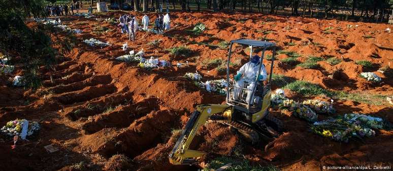 Em n&uacute;meros absolutos, o Brasil &eacute; o segundo pa&iacute;s do mundo com mais infec&ccedil;&otilde;es e mortes por coronav&iacute;rus