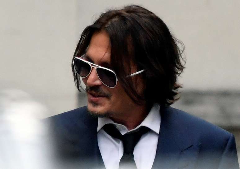 Johnny Depp comparece a tribunal em Londres para julgamento
07/07/2020
REUTERS/Toby Melville