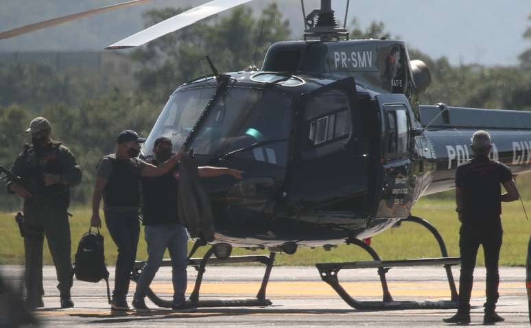 Fabrício Queiroz chega ao Rio após ser preso no interior de São Paulo
18/06/2020
REUTERS/Ricardo Moraes