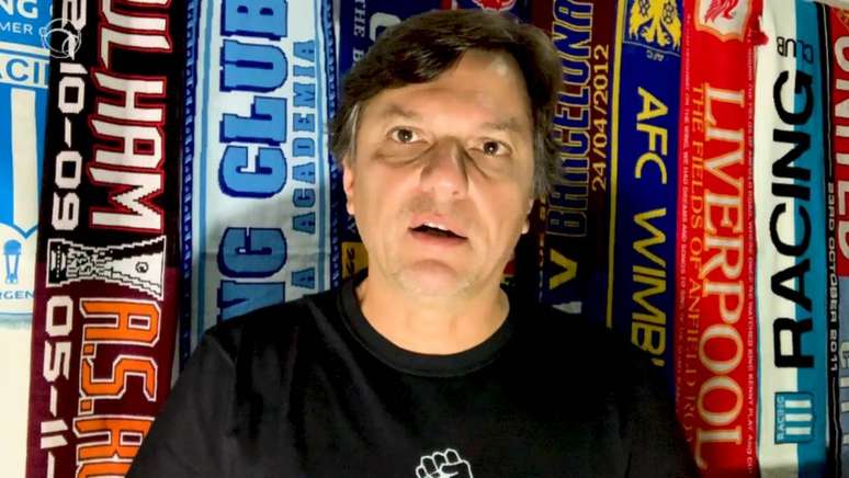 Mauro Cezar comentou sobre a transmissão na FluTV da final da Taça Rio (Reprodução)