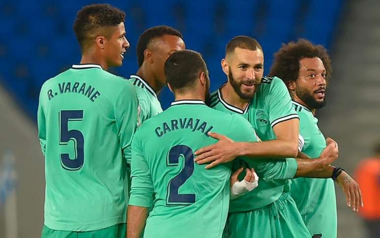 Caso vença o Alavés, Real Madrid pode se aproximar do título do Campeonato Espanhol 2019/20 (Foto: ANDER GILLENEA / AFP)