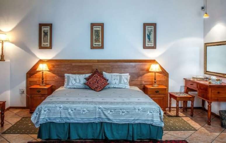 2. Atente-se quanto a posição dos espelhos no quarto, pois eles podem interferir no fluxo de energia. Fonte: Pinterest