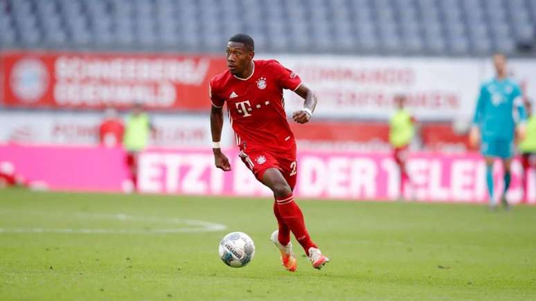 Na atual temporada, Alaba atuou em 30 partidas, marcou um gol e deu duas assistências (Foto: Divulgação / Bayern / Site oficial)