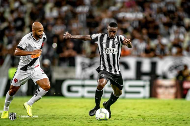 William Oliveira em jogo contra o Vasco, em 2019 (Foto: Divulgação/Ceará)